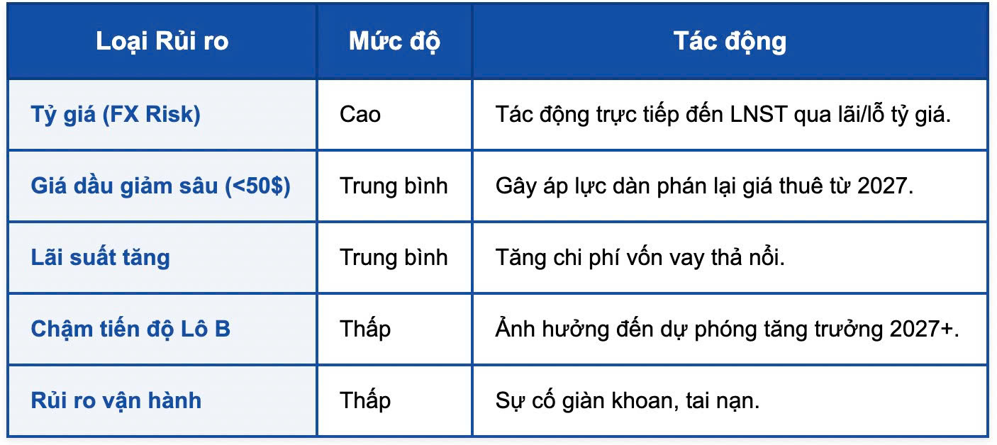 Hình 9 - Phân tích rủi ro
